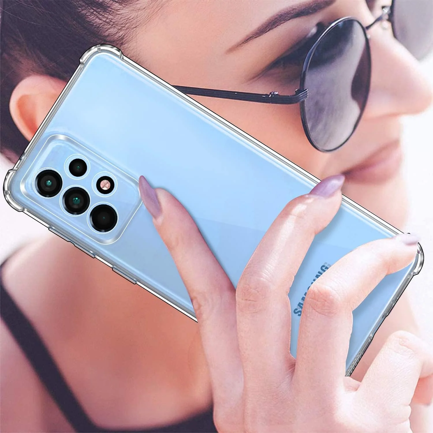 DL3 Mobilak Clear TPU Case for Samsung Galaxy A33 5G, Camera protection, Shock-absorbing protection, Scratch-resistant surface - Clear