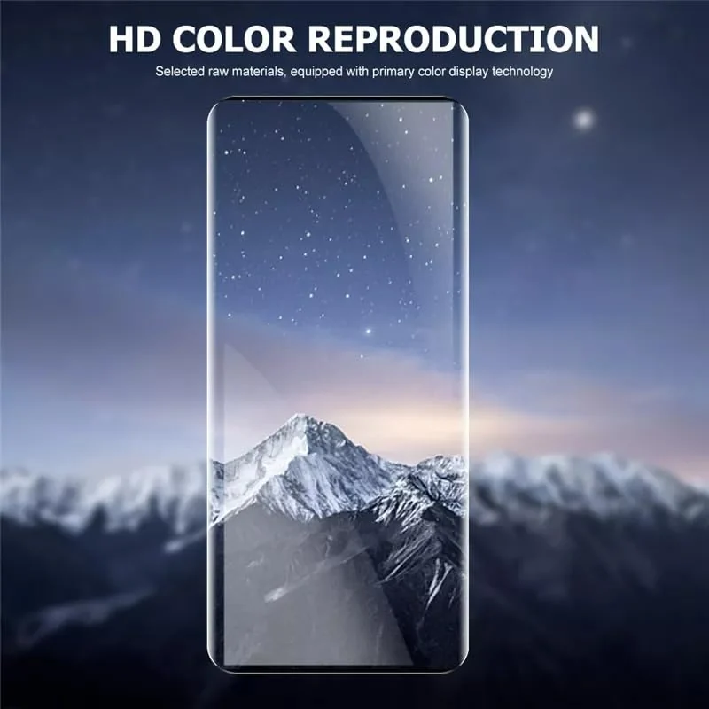 DL3 Mobilak 5D Full Glass Screen Protector For Samsung S21 FE 5G Frame Protector - Black