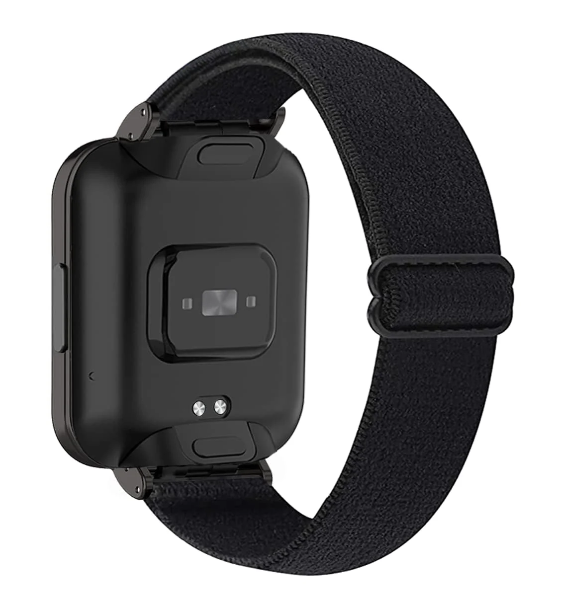 DL3 Mobilak Strap Compatible with Xiaomi Redmi Watch 2 Lite/Poco Watch/Redmi Watch 2 / Horloge 2 Bracelets, Nylon Replacement Strap Sport PU Protective Case + Watch Strap - Black
