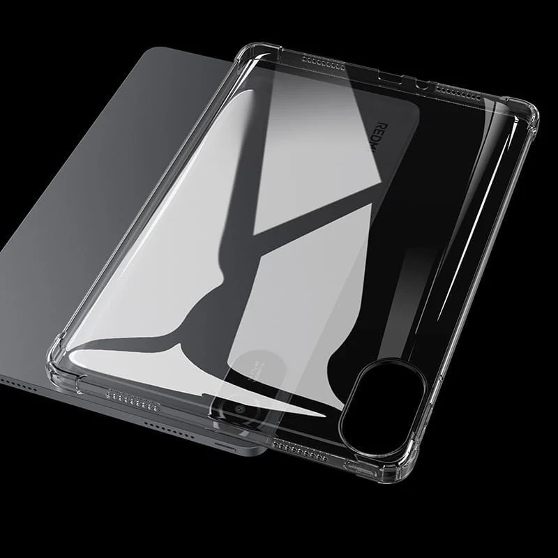 DL3 Mobilak Case For Xiaomi Redmi Pad 2 2025 11 inch Cover Case 8.7 inch Tablet Cover Ultra Thin Silicone Shockproof Back Shell HD TPU Protective Cover - Clear