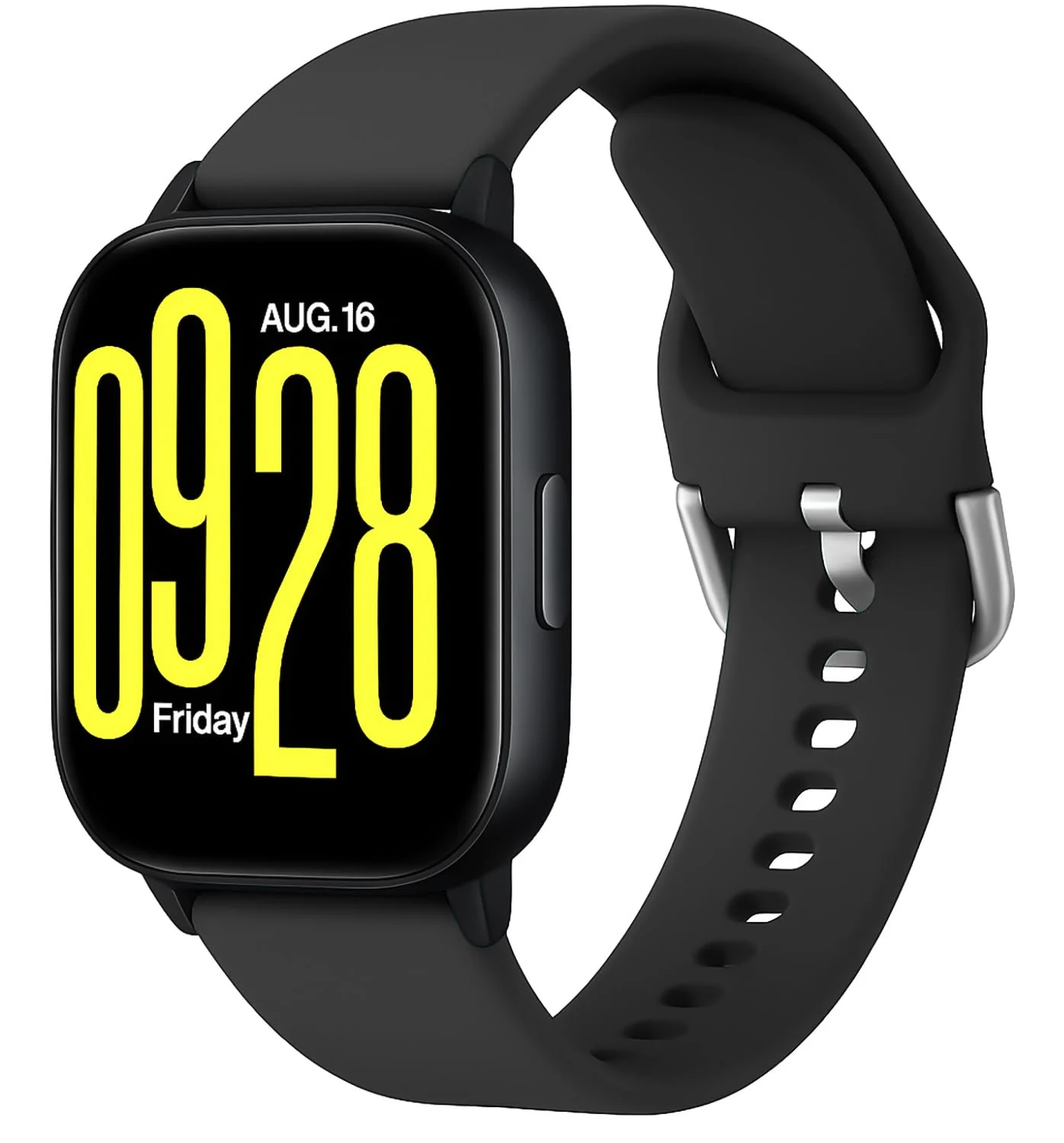 DL3 Mobilak Straps Compatible with Xiaomi Redmi Watch 5 Active/Redmi Watch 5 Lite Bracelet, 22mm Soft Silicone Replacement Band Sports Strap Wristbands [Wear-resistant] [breathable] - A-black