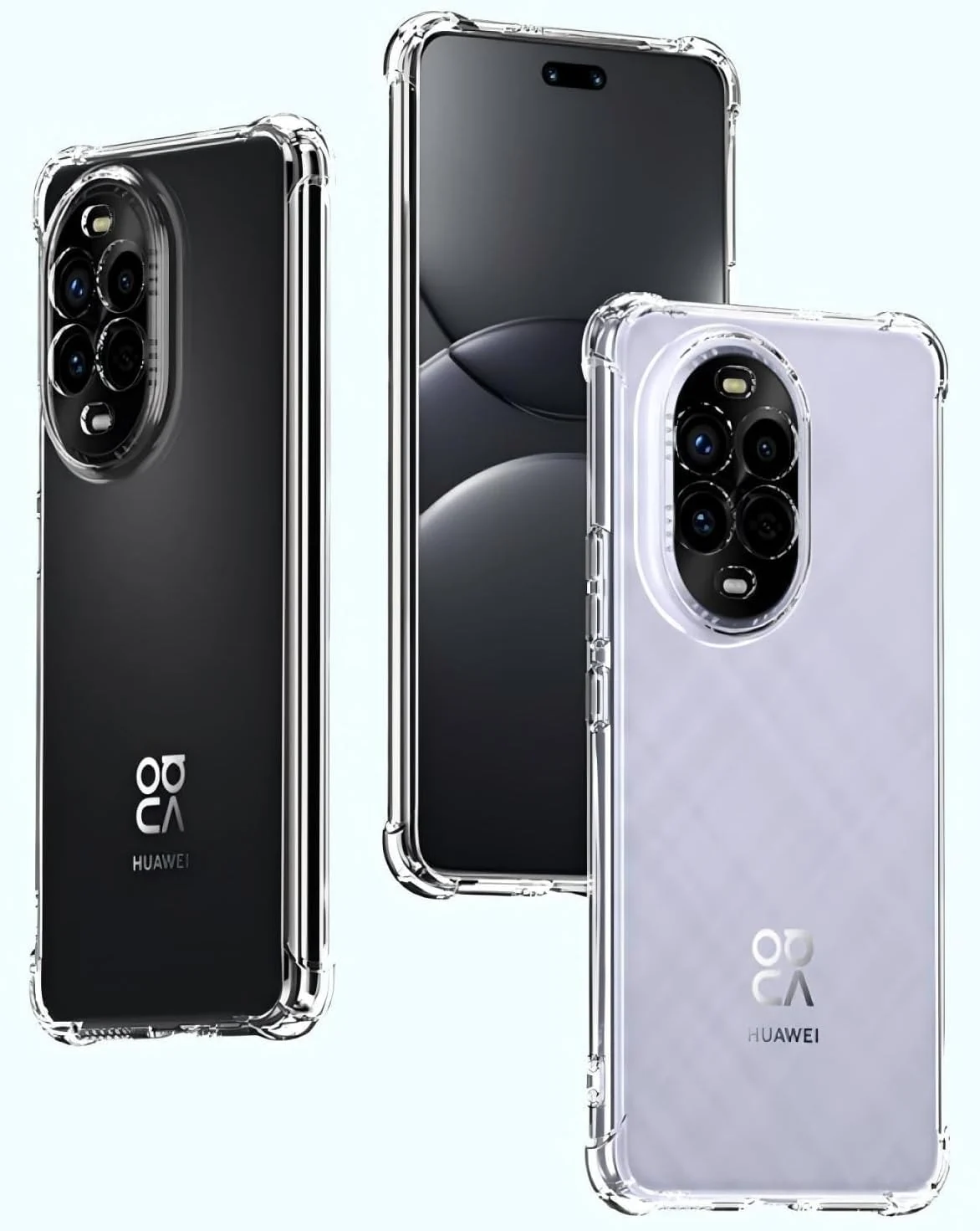 DL3 Mobilak Clear TPU Protective Case for Huawei Nova 13 Pro with Camera Protection and Shockproof Design - Clear