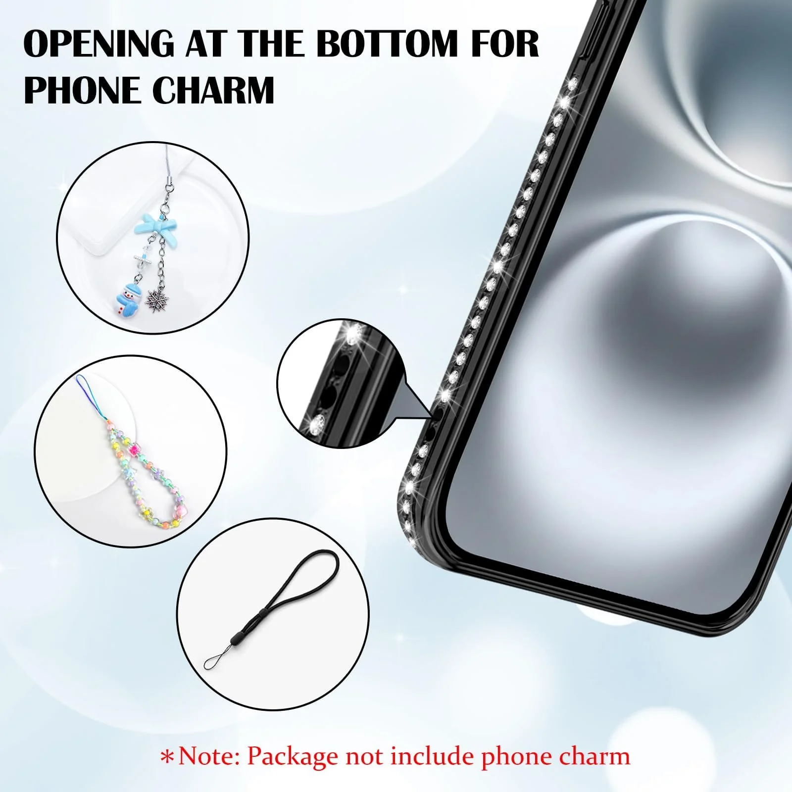 DL3 Mobilak MagSafe-Compatible Magnetic Case for iPhone 17 with Camera Protection and Magnetic Car-Mount Support - Black