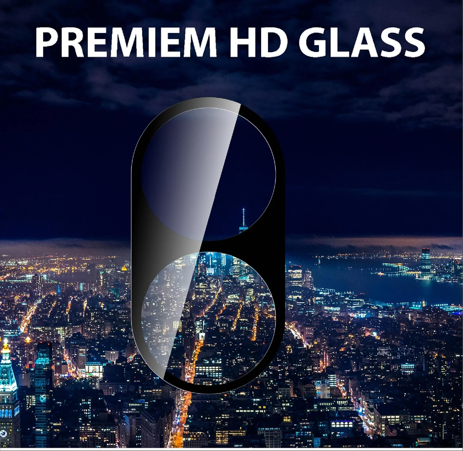 DL3 Mobilak OPPO Reno 11 5G | OPPO Reno 11 Pro 5G Camera Lens Protector Tempered Glass Screen Protector HD [Full Coverage][Anti-Scratch] Drop Protection Ultra Clear/Thin Lens Protector Case - Black