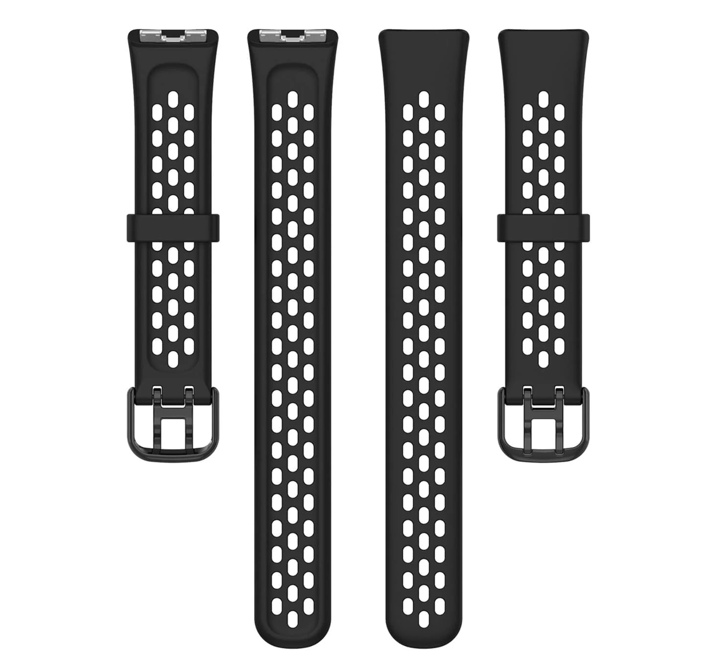 DL3 Mobilak Strap for HUAWEI Band 9 / HUAWEI Band 8 Replacement Band, Silicone Belt, Soft, Waterproof, Sweatproof, Easy to Put on and Take Off, HUAWEI Band 8/Band 9 Replacement Strap, Sport Band - Black