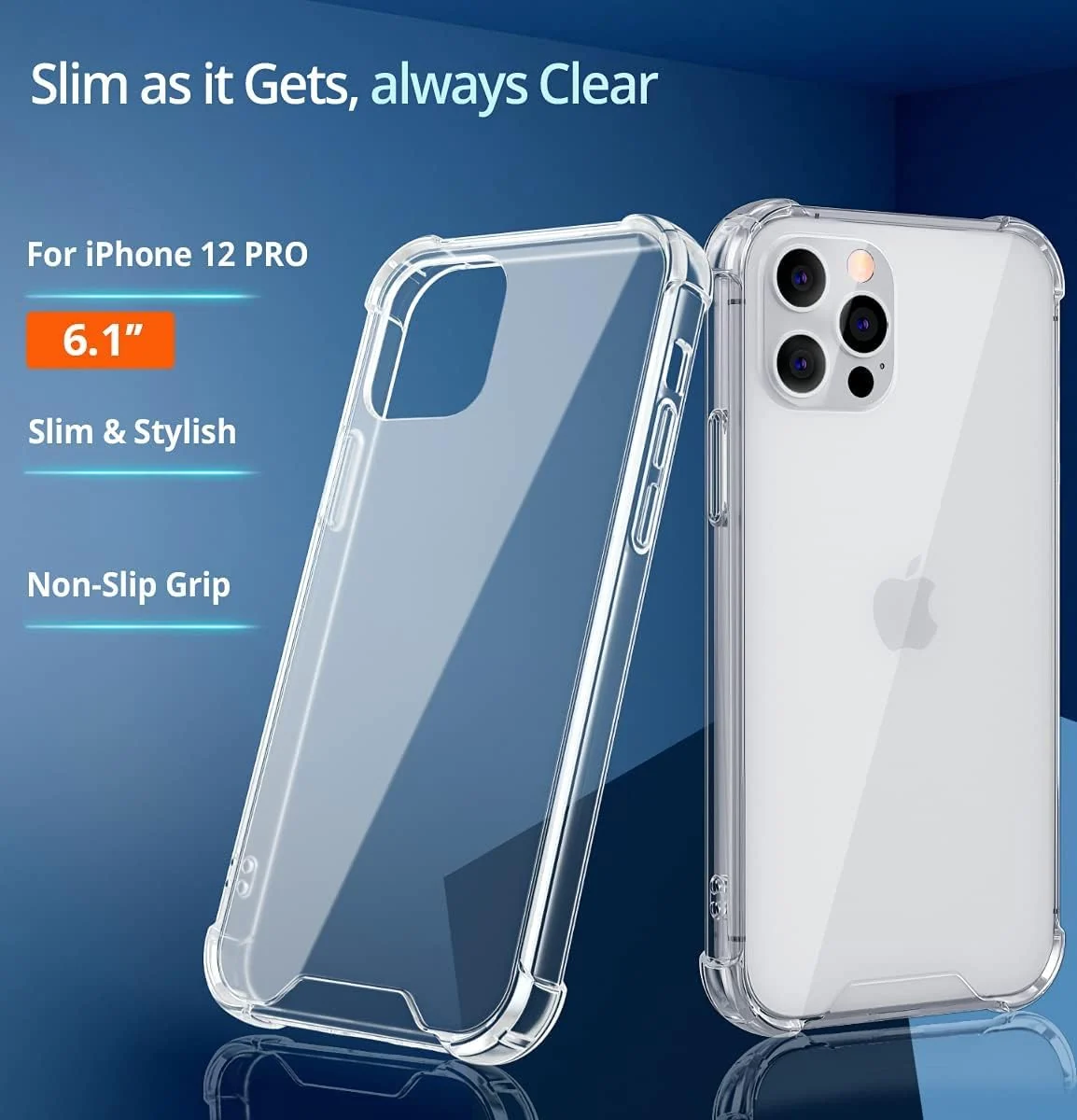 DL3 Mobilak Clear Protective Case for iPhone - Clear