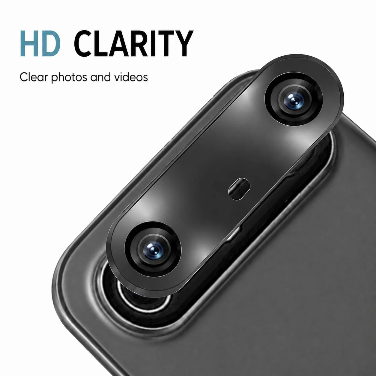 DL3 MOBILAK Individual Ring Camera Lens Protector for Tecno Spark Slim - Black