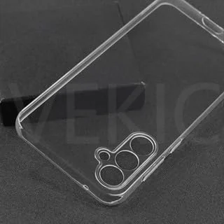 DL3 Mobilak Case Compatible with Samsung Galaxy A35 5G Case Crystal Soft TPU Gel Case Flexible Silicone Anti-Scratch Camera Protection TPU Cover - Clear