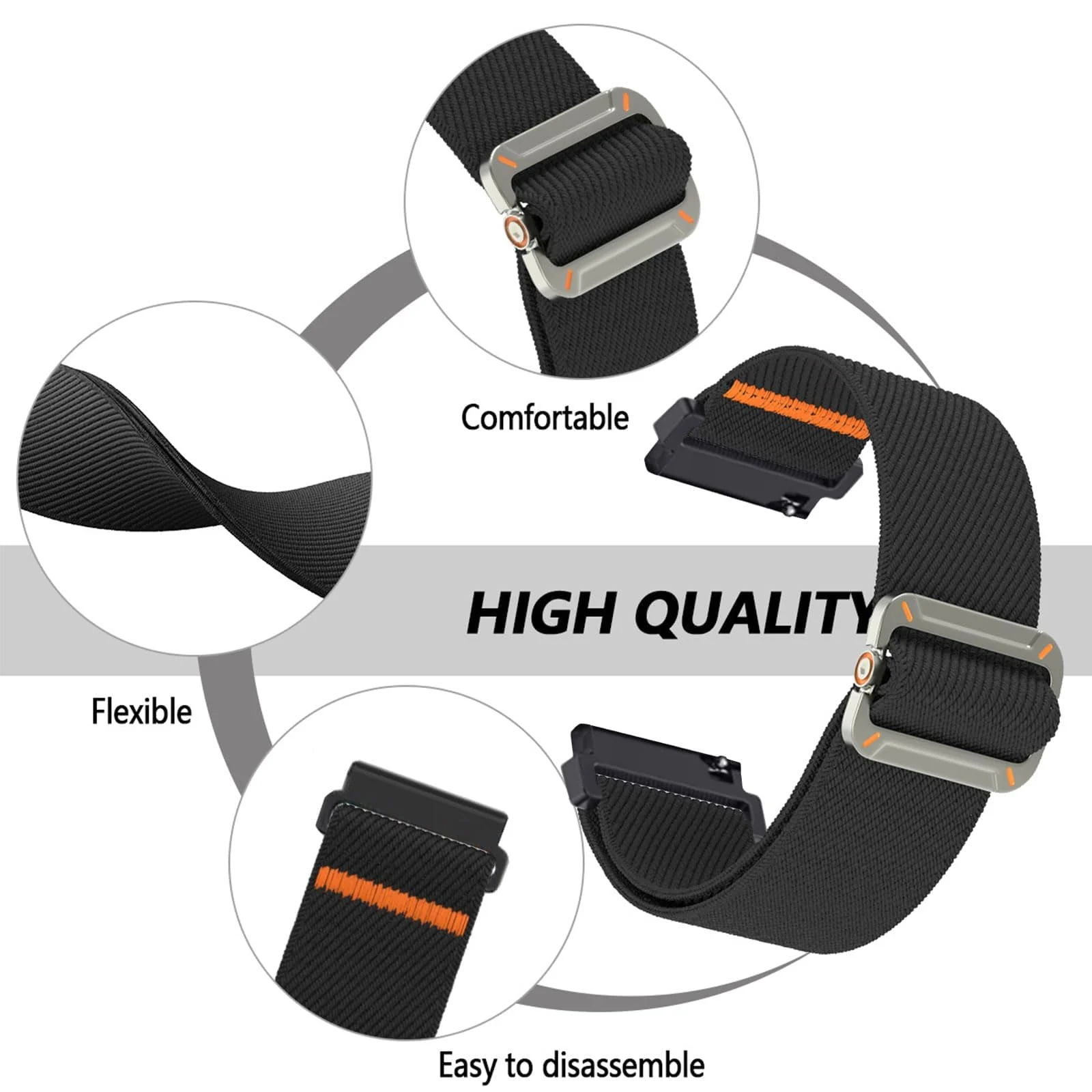 DL3 Mobilak Nylon Band Compatible with Xiaomi Redmi Watch 5 Active/Redmi Watch 5 Lite, 22mm Metal Buckle Sports Watch Strap Men Women Replacement Strap - White Leopard