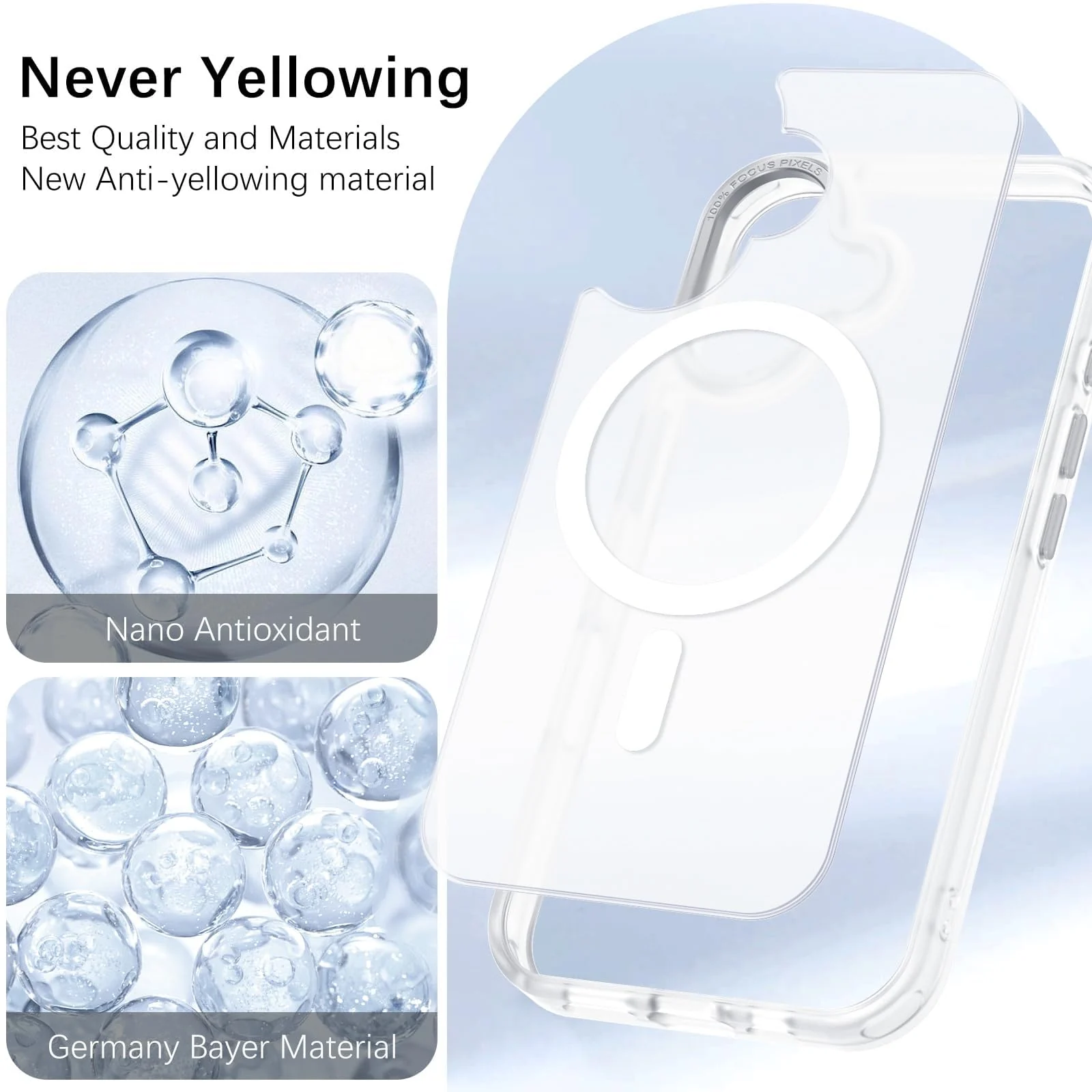 DL3 MOBILAK Protective Phone Case for Apple iPhone 17 - White