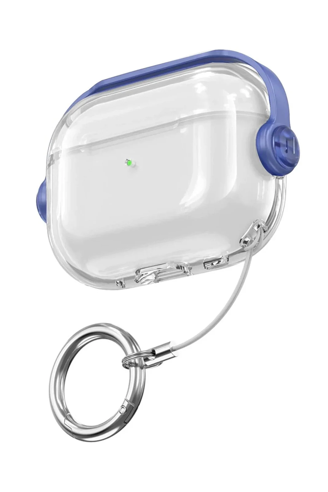 DL3 Mobilak Protective Case for AirPods 3 [With Closure Lid] [Front LED Visible] [With Wrist Strap] Skin Case Compatible with Airpod 3rd Generation 2021