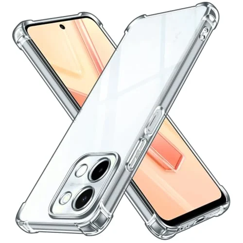 DL3 Mobilak Case Compatible with vivo Y31D, Cover SiliconeTransparent TPU Gorilla Anti-shock Protector Camera Shockproof Corners - Clear