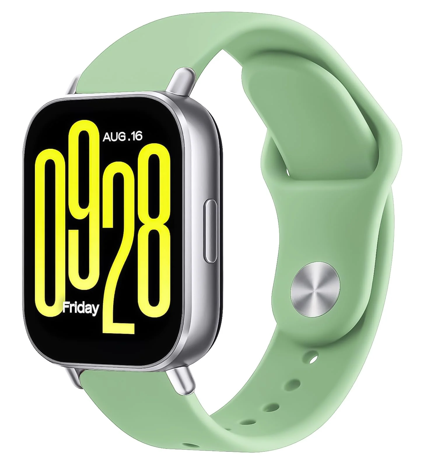 DL3 Mobilak Straps Compatible with Xiaomi Redmi Watch 5 Active/Redmi Watch 5 Lite Bracelets for Men Women, 22mm Soft Silicone Strap, Waterproof Adjustable Band Sports Replacement - Mint Green