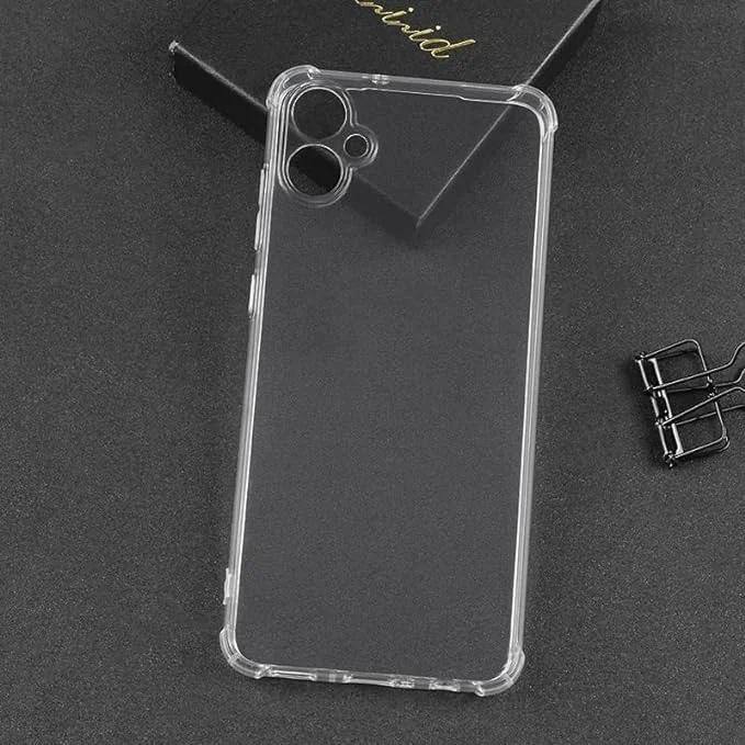 DL3 Mobilak Clear TPU Protective Case for Samsung Galaxy A05 with Camera Protection and Shockproof Design - Clear