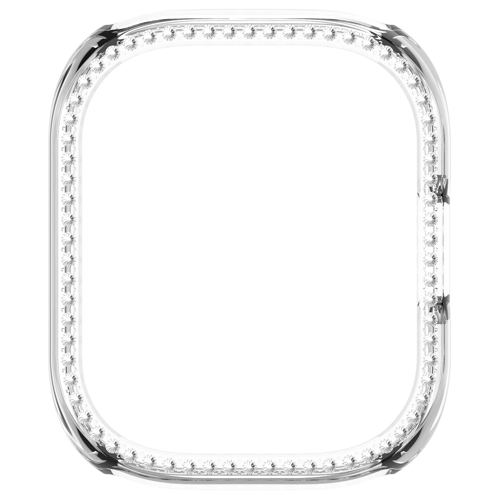 DL3 Mobilak Glitter Rhinestone Protective Case for Xiaomi Redmi Watch 5 Active - Clear
