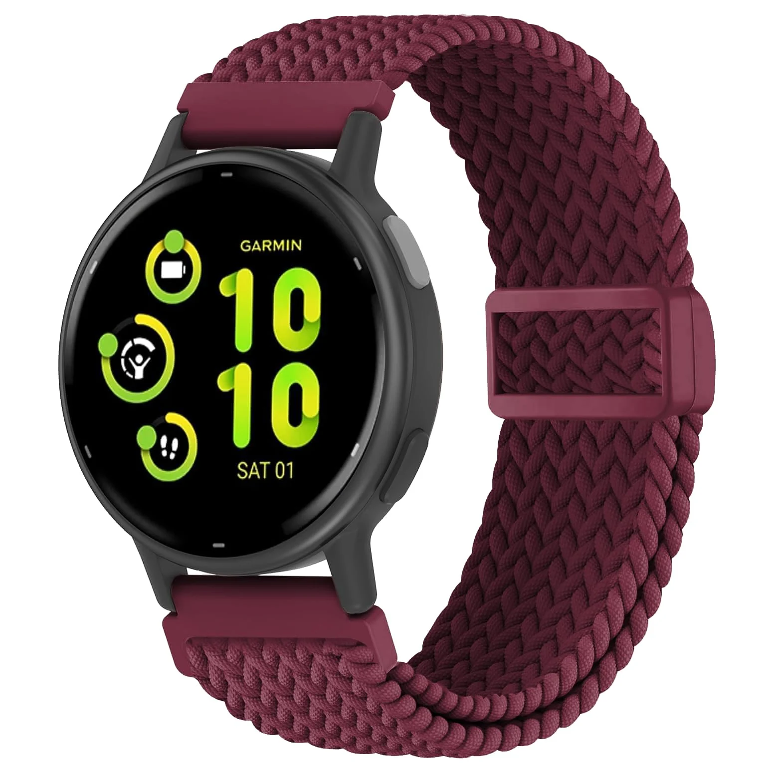 Samsung Galaxy Watch 7 / 6 / 5 / 4 / FE 40MM 44MM / Galaxy Watch 6 / 4 Classic 47MM 43MM 46MM 42MM / Watch 5 pro 45MM / Active 2 / Stretchy Braided — DL3 Mobilak 20mm Magnetic Band for Samsung Galaxy Watch 7/6/5/4/FE Band 40mm 44mm/Galaxy Watch 6/4 Classic Bands 47mm 43mm 46mm 42mm/Watch 5 pro 45mm/3 41mm/Active 2, Stretchy Braided Nylon Magnetic Sport Strap