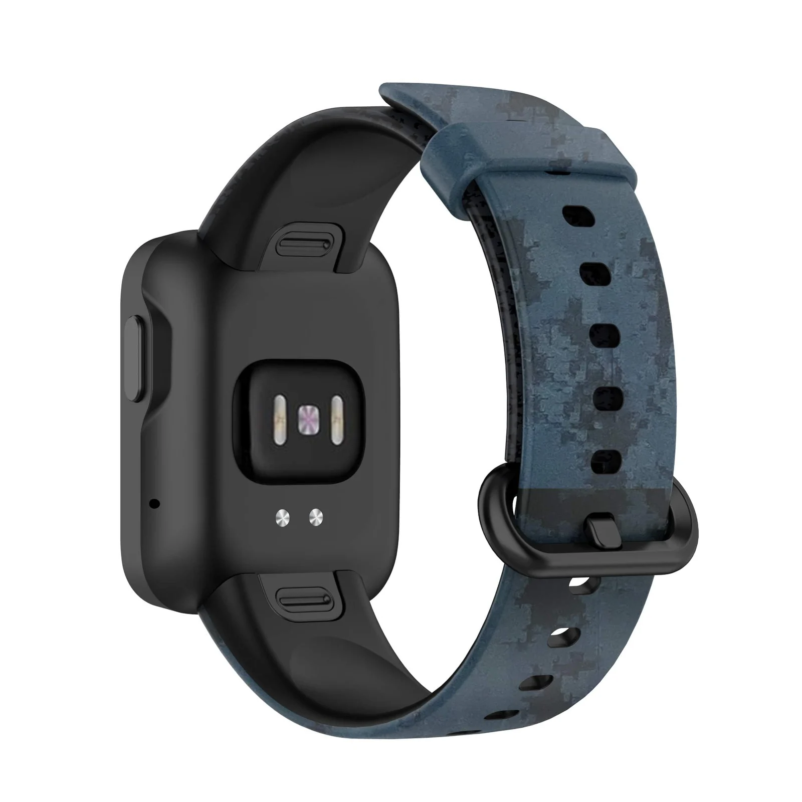 DL3 Mobilak Strap Compatible with Xiaomi Redmi Watch 2 Lite/Poco Watch/Redmi Watch 2 / Horloge 2 Soft Replacement Sport Silicone Strap - Digital Blue