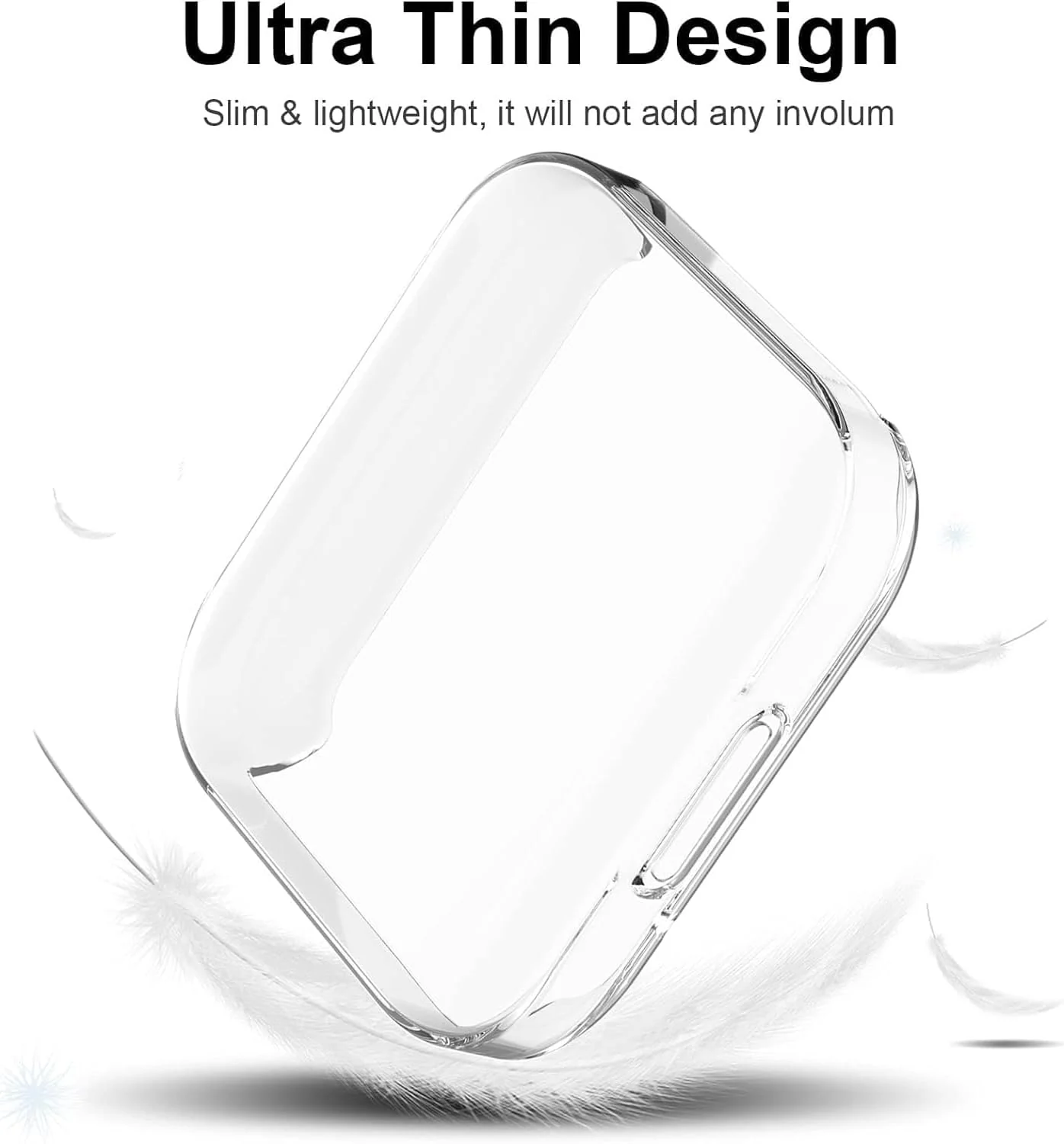 DL3 Mobilak Case Compatible with Mi watch 2 lite/Redmi watch 2 Lite Case All-Around Screen Protector Watch Soft TPU Shockproof Cover Slim Guard Thin Bumper Shell Protector - Clear