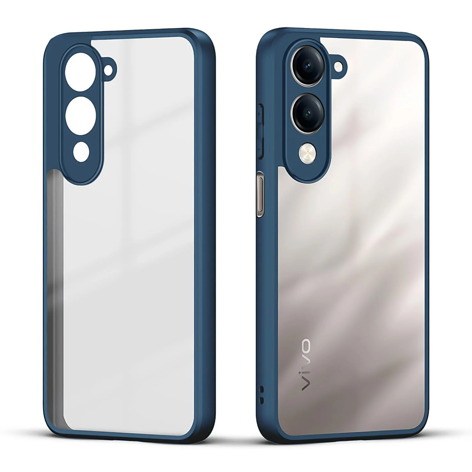 DL3 Mobilak Rugged Protective Case for vivo Y04 / vivo Y29s 5G, Camera protection, Shock-absorbing protection, Scratch-resistant surface - Blue