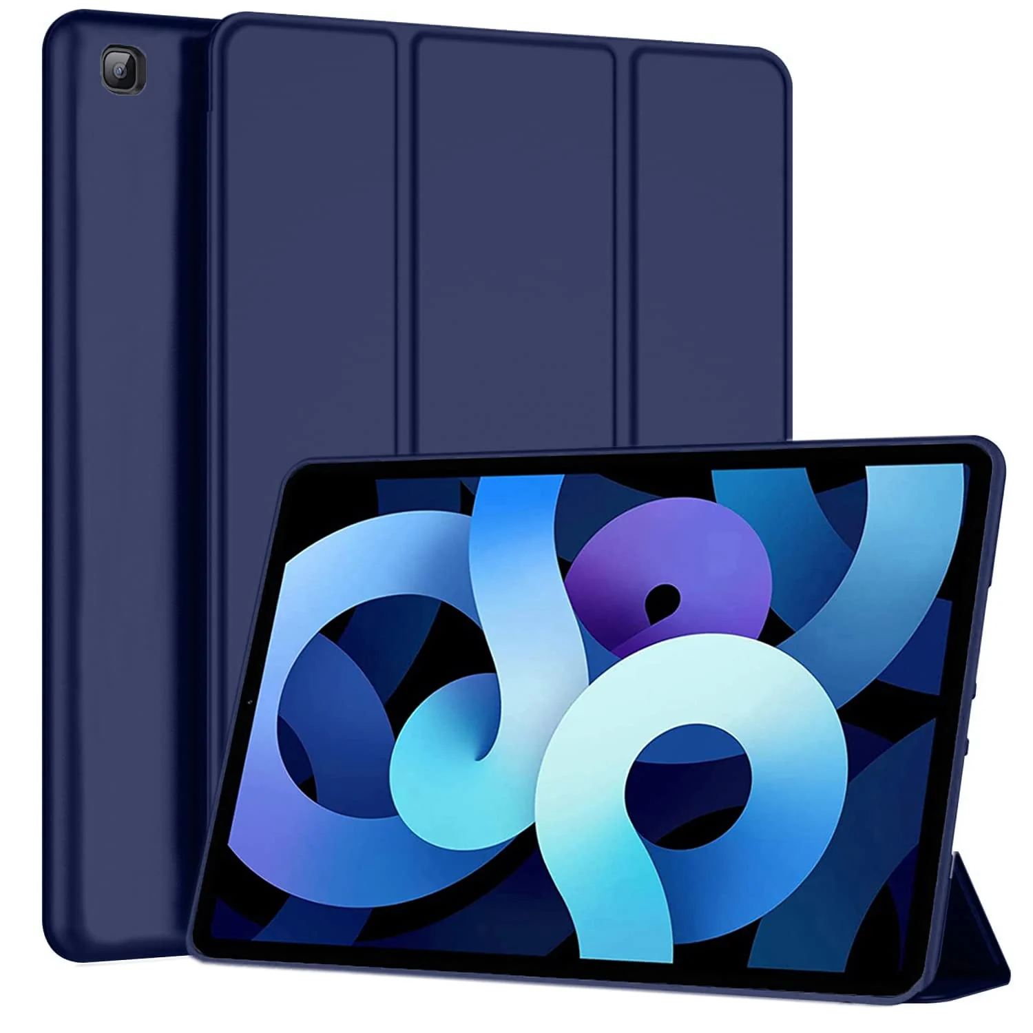 DL3 Mobilak Case Compatible with Samsung Galaxy Tab A 10.1 Case 2019, ONLY Fit (SM-T510/T515/T517), Smart Cover Soft Baby Skin Silicone Back and Full Body Protection, Auto Wake/Sleep - Blue