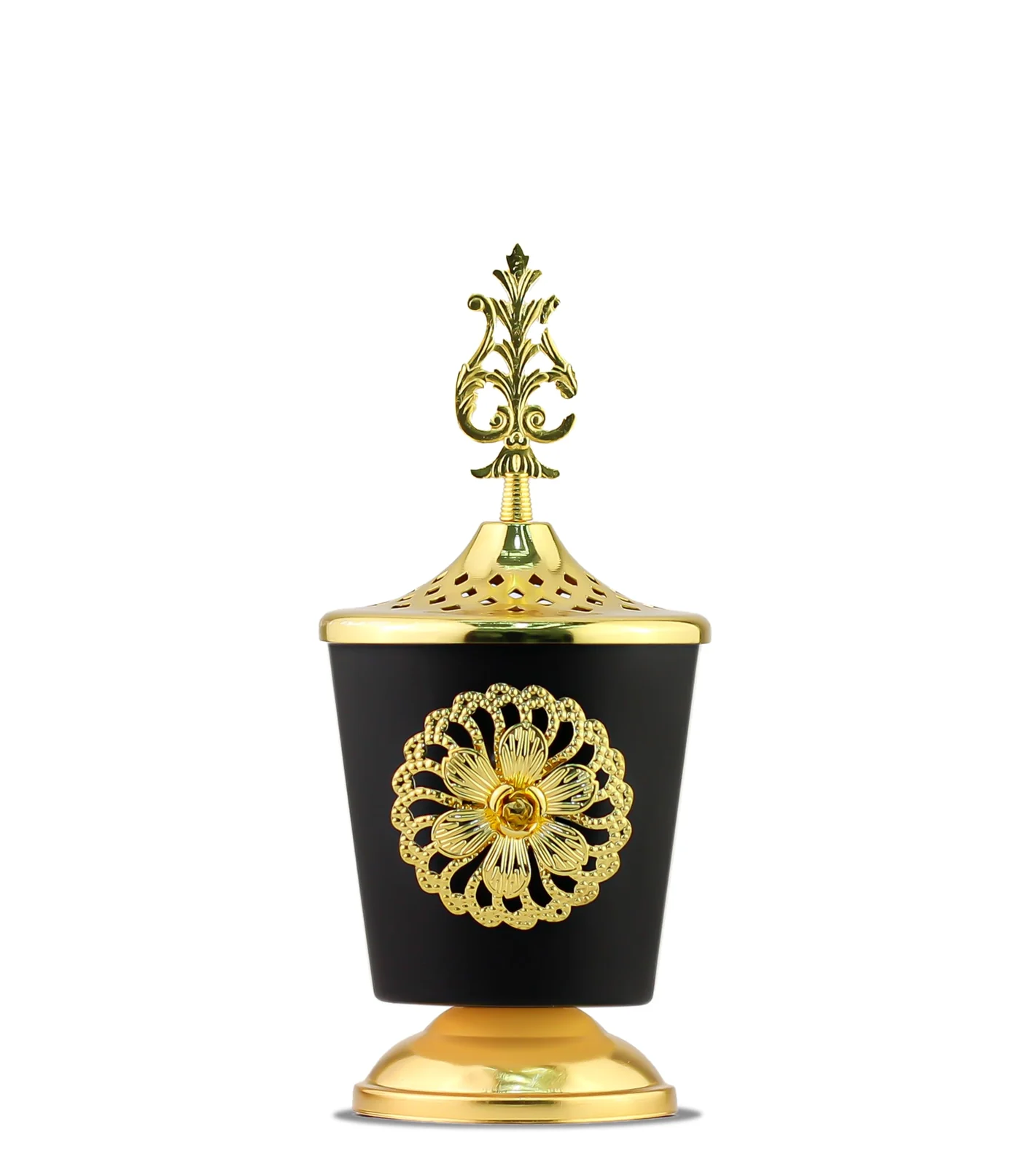 Mobigon Charcoal Incense Burner, Bakhoor Burner, Oud Frankincense Incense Burner, Vintage Arabic Burner, Suitable For Arabian Oud, Yoga, Spa and Aromatherapy, Office & Home Decor - style 5