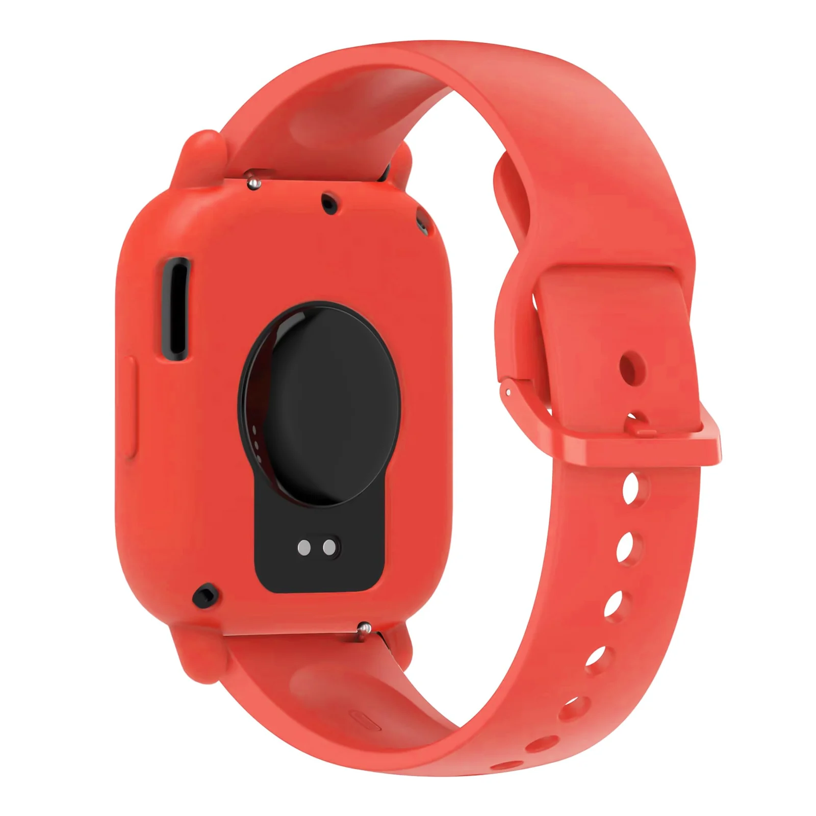 DL3 MOBILAK Soft TPU Watch Bumper Case for Xiaomi Redmi Watch 5 Lite, Orange