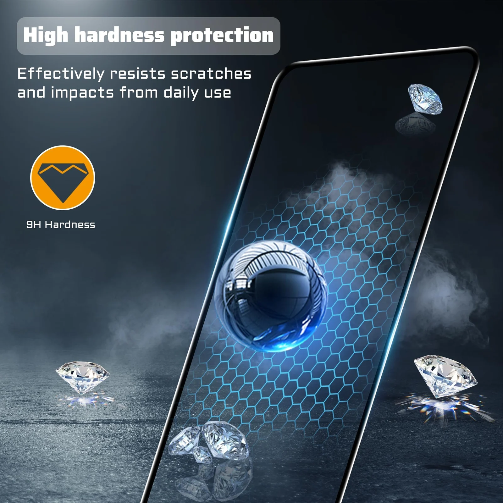 DL3 Mobilak for OPPO Reno 12F / Reno12 F 4G/5G Tempered Glass Screen Protector, 9H Hardness Anti-Scratch Tempered Glass flim, Case Friendly, Anti-Scratch For OPPO Reno 12 F - Clear