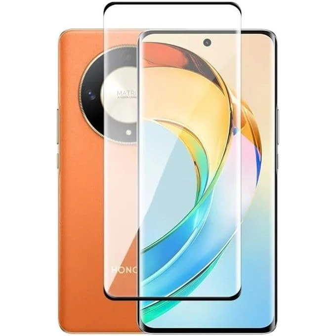 DL3 Mobilak Screen Protector for Honor X9b, Tempered Glass Screen Saver Premium HD Protective, Scratch Resistant, NO-Bubble, 9H Hardness, Full Coverage Film - Clear