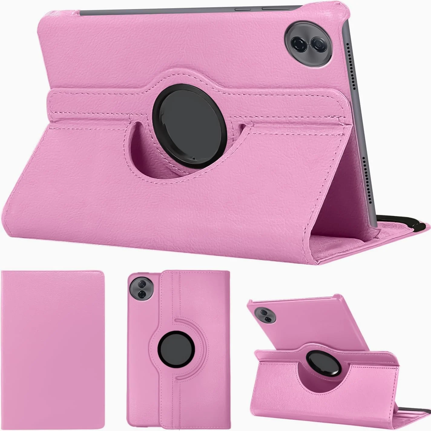 DL3 Mobilak Protective Cover for Honor Pad 10 12.1 inch 2025, 360° Rotatable Smart Stand, Leather Folio Flip Cover with Multi-Angle Viewing, Auto Wake Sleep