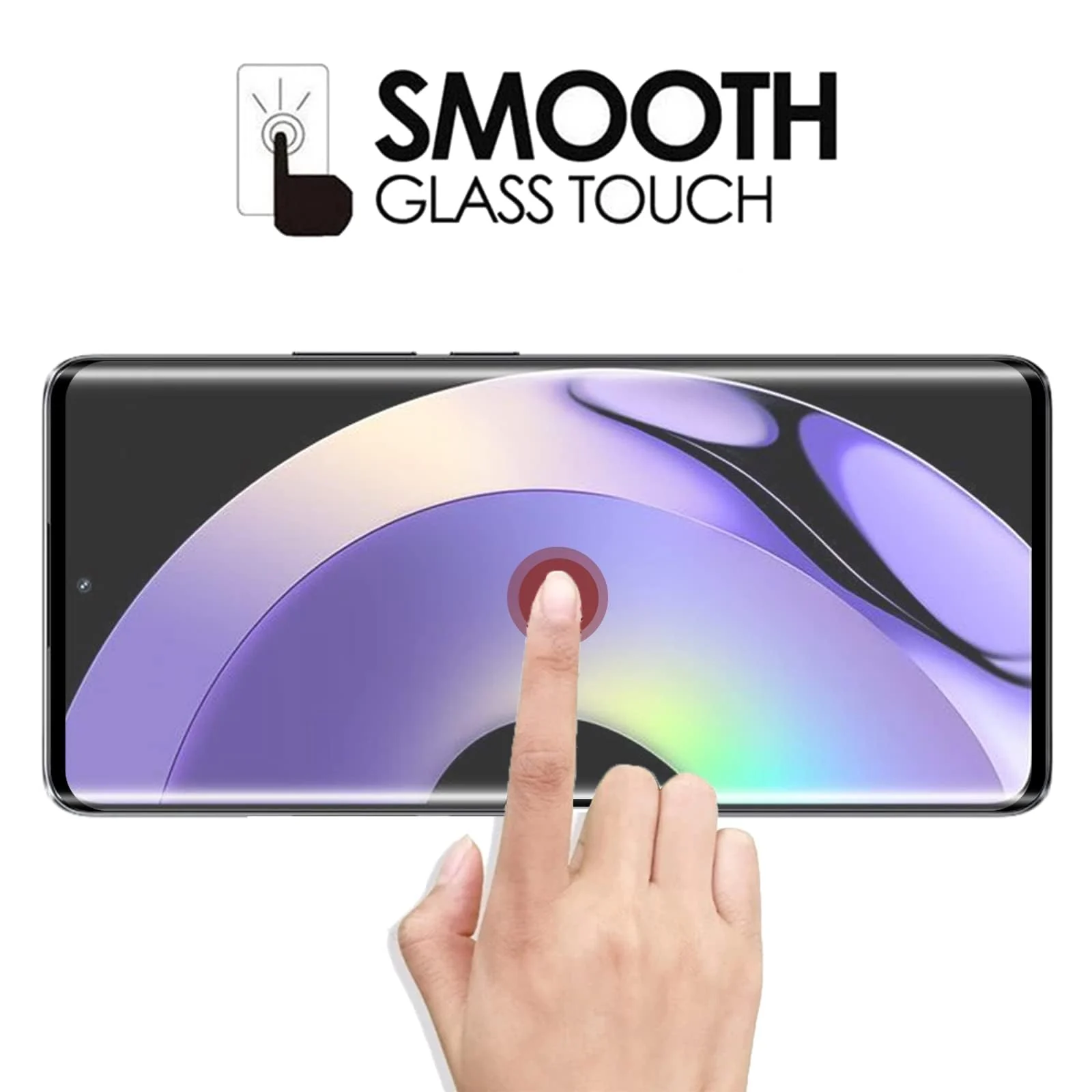 DL3 Mobilak Screen Protector for OPPO realme 10 Pro Plus, Tempered Glass Screen Saver Premium HD Protective, Scratch Resistant, NO-Bubble, 9H Hardness, Full Coverage Film - Clear