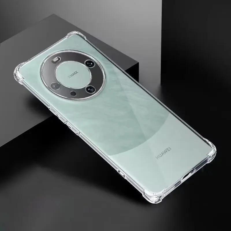 DL3 MOBILAK Clear Soft TPU Phone Case for Huawei Mate 60 Pro - Clear