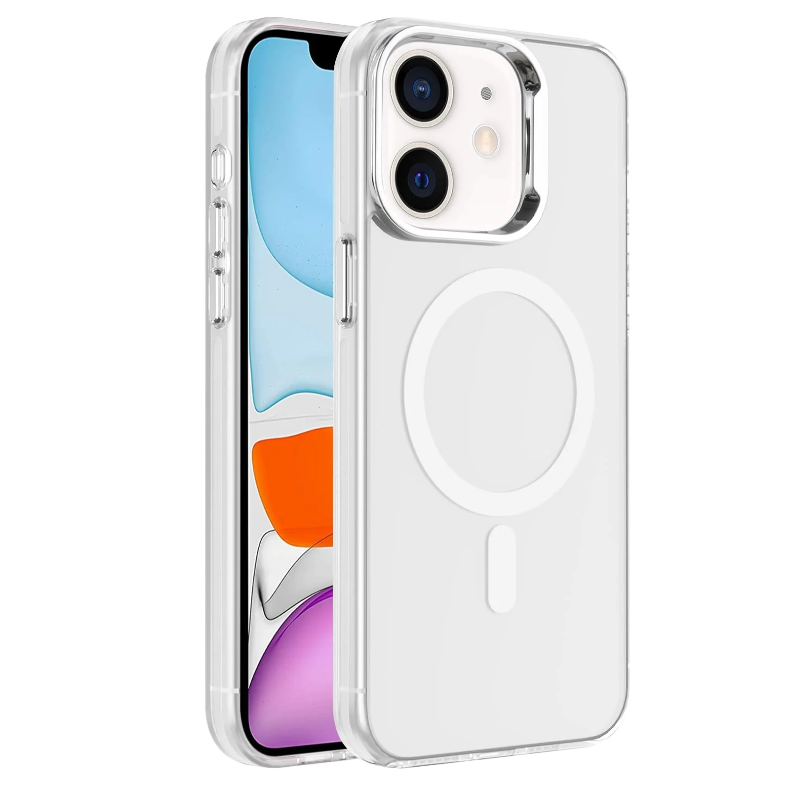 DL3 Mobilak Case For iPhone 11 (6.1 inch) Case Crystal [Compatible with MagSafe] Soft TPU Gel Case Flexible Silicone Anti-Scratch TPU Cover - Clear