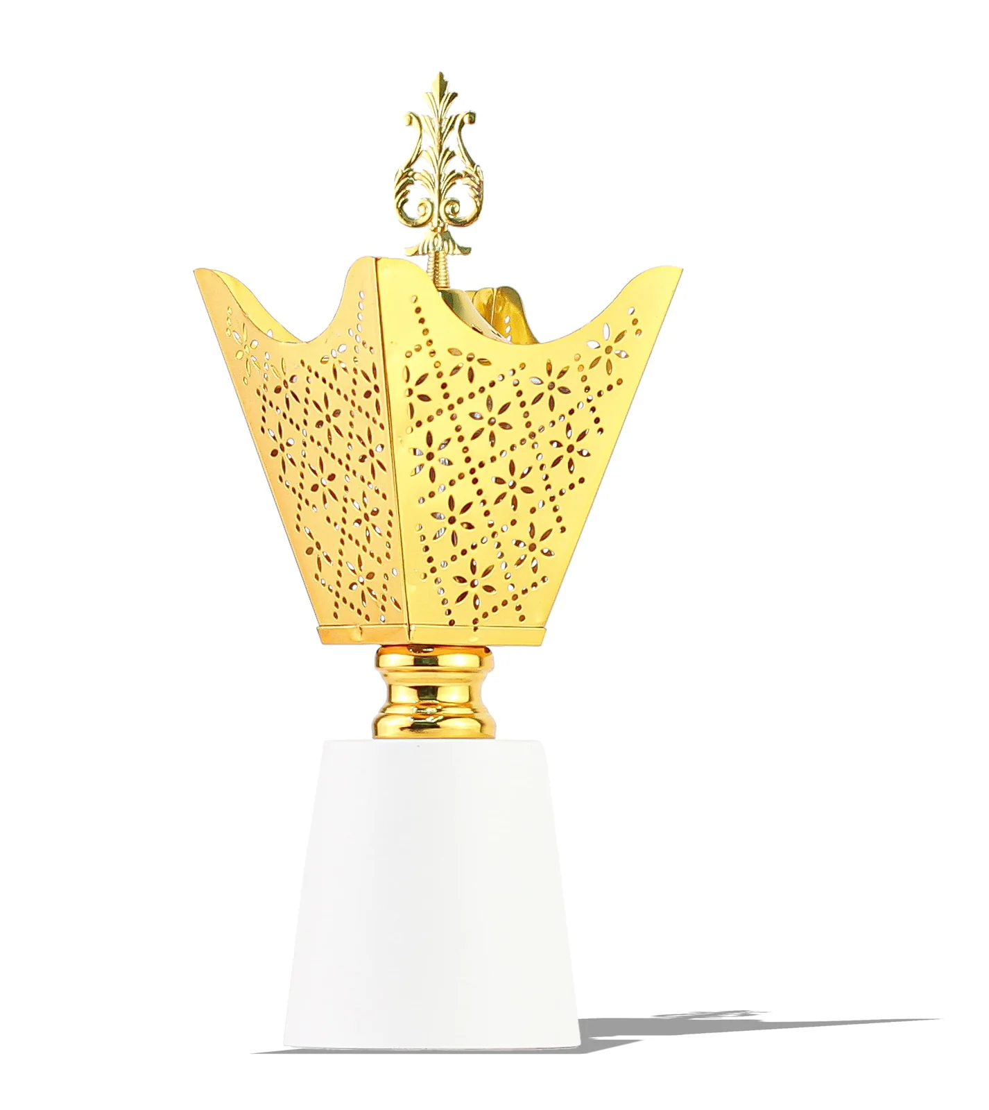 Mobigon Charcoal Incense Burner, Bakhoor Burner, Oud Frankincense Incense Burner, Vintage Arabic Burner, Suitable For Arabian Oud, Yoga, Spa and Aromatherapy, Office & Home Decor - Style 62