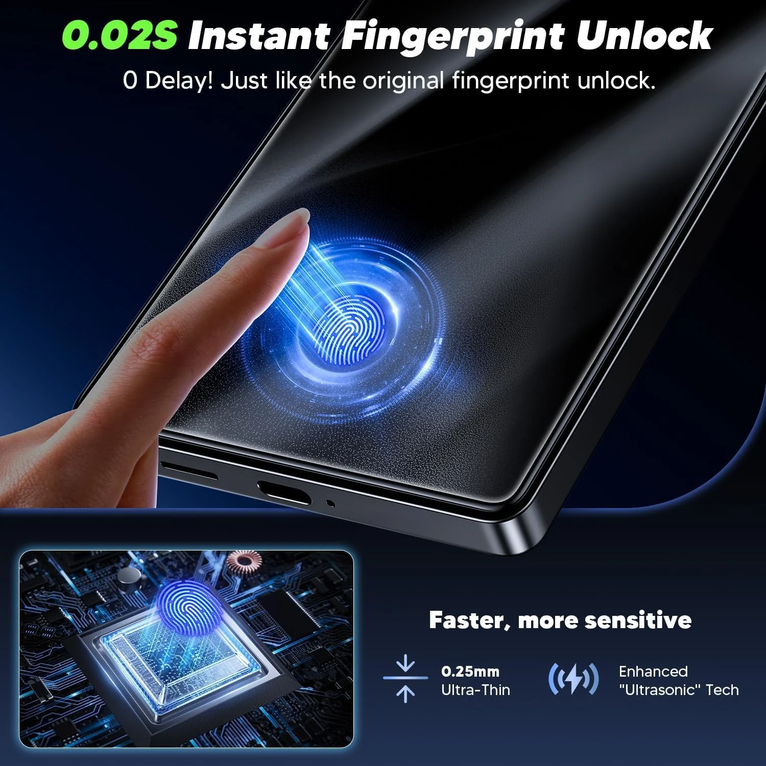 DL3 Mobilak Screen Protector for Samsung Galaxy S26 Ultra 5G, Tempered Glass Screen Saver Premium HD Protective, Scratch Resistant, NO-Bubble, 9H Hardness, Full Coverage Film - Clear