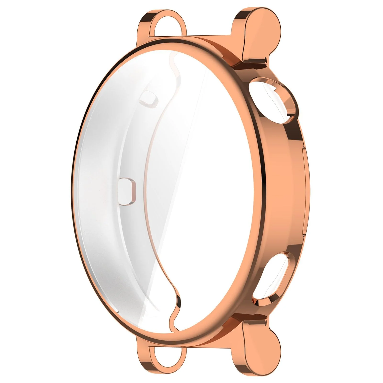 DL3 Mobilak Case Compatible with Huawei Watch GT4 41MM Case All-Around Screen Protector Watch Soft TPU Shockproof Cover Slim Guard Thin Bumper Shell Protector - Rose Gold