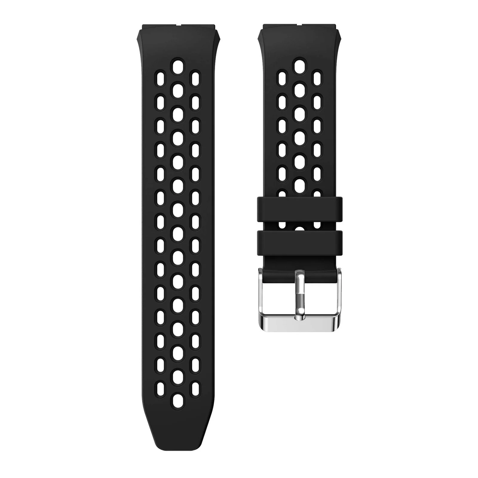DL3 MOBILAK Strap Replacement Bands Compatible with 22MM Huawei Watch GT2E Bands,Adjustable Accessory Soft Silicone Sport Wristband for Women Men - Black