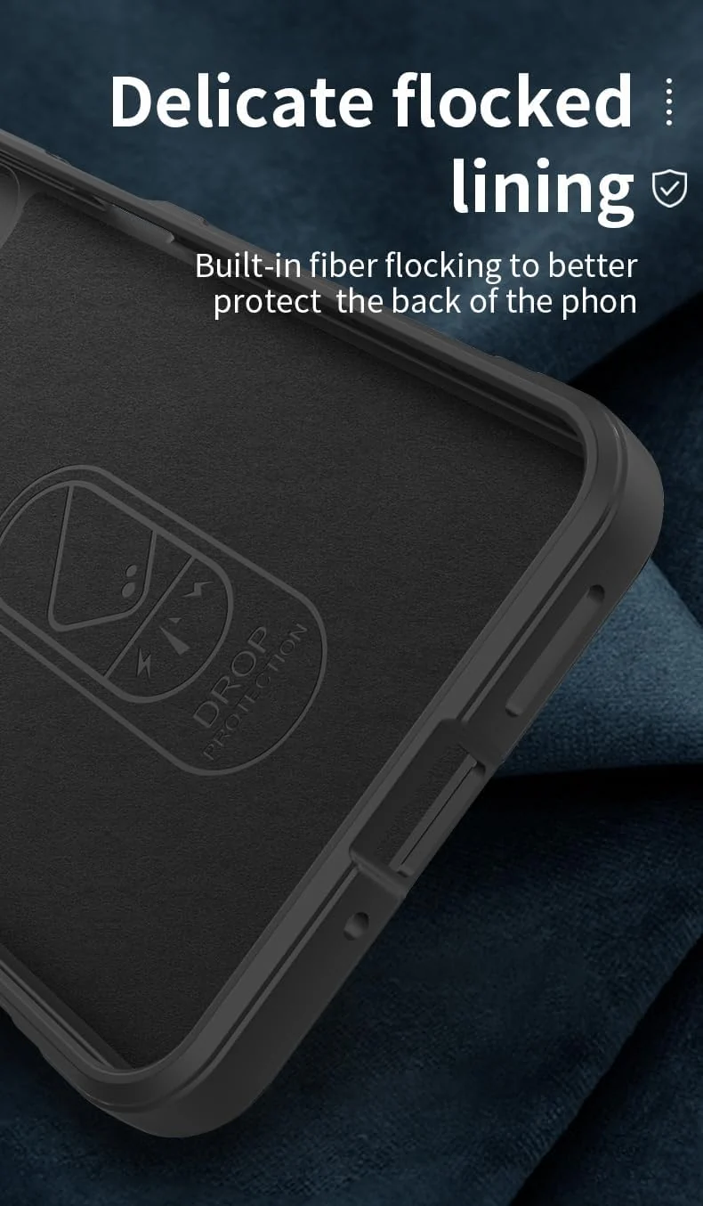 DL3 Mobilak Soft Silicone Protective Case for Xiaomi Redmi 13C 4G with Camera Protection and Shockproof Design - White