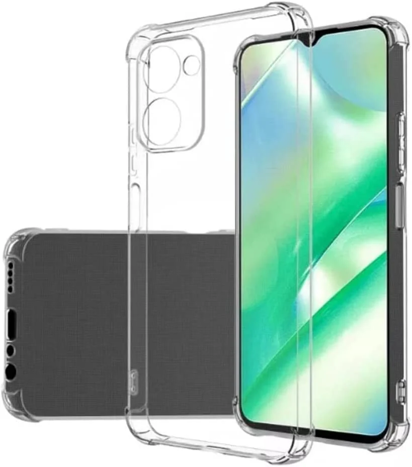 DL3 Mobilak Clear TPU Protective Case for realme C33 4G / C33 2023 with Camera Protection and Shockproof Design - Clear