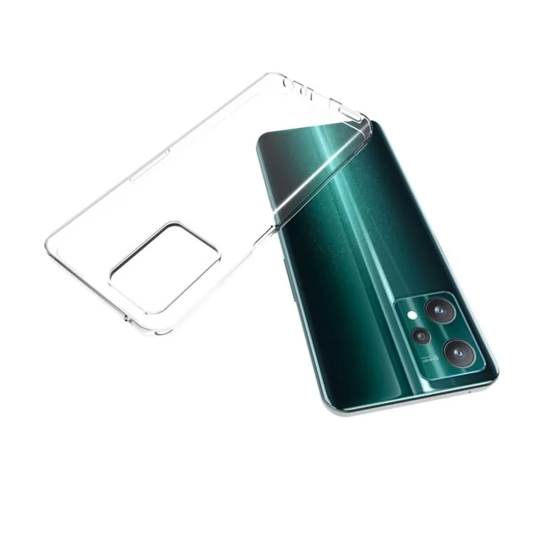 DL3 Mobilak Case Compatible with realme 9 Pro Case Crystal Soft TPU Gel Case Flexible Silicone Anti-Scratch Camera Protection TPU Cover - Clear