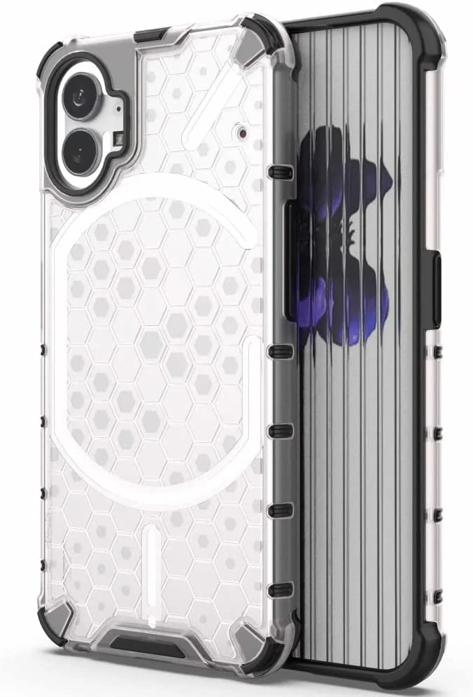 DL3 Mobilak Clear PC and TPU Protective Case for Nothing Phone (1) with Shockproof Design - Clear
