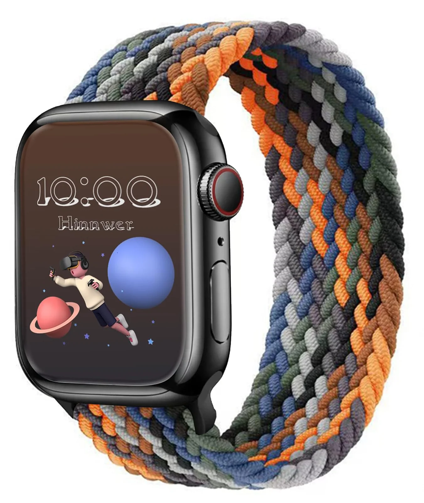Small — DL3 Mobilak Braided Solo Loop Band For Apple Watch Band 49mm 45mm 44mm 42mm, Replacement Wristband Nylon Strap for iWatch Series SE 9/8/7/6/5/4/3/2/1/Ultra/Ultra 2 (camouflage colorful, Small)