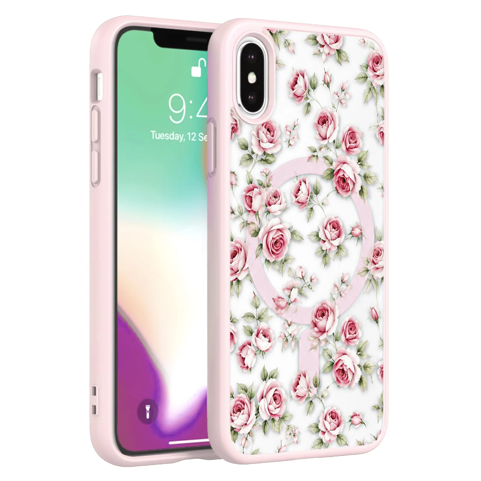 iPhone X / iphone XS — DL3 MOBILAK Clear Three-Layer Protective Phone Case for Apple iPhone X and iPhone XS