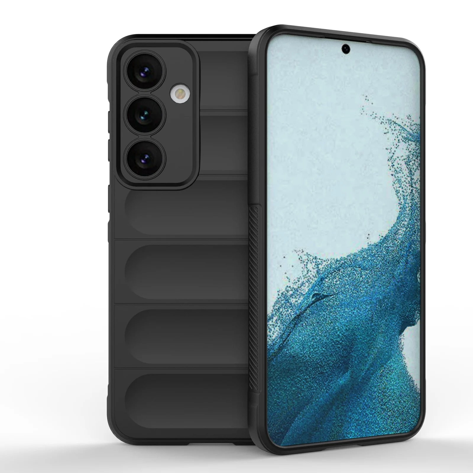 DL3 Mobilak Rugged Protective Case for Samsung Galaxy S24 + Plus 5G, Camera protection, Shock-absorbing protection, Non-slip grip - Black