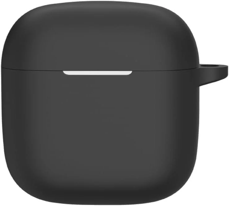 DL3 Mobilak Silicone Case Compatible with Huawei Freebuds SE 3 Earbuds, Soft Silicone Protective Case Cover, Shockproof Sleeve with Carabiner - Black