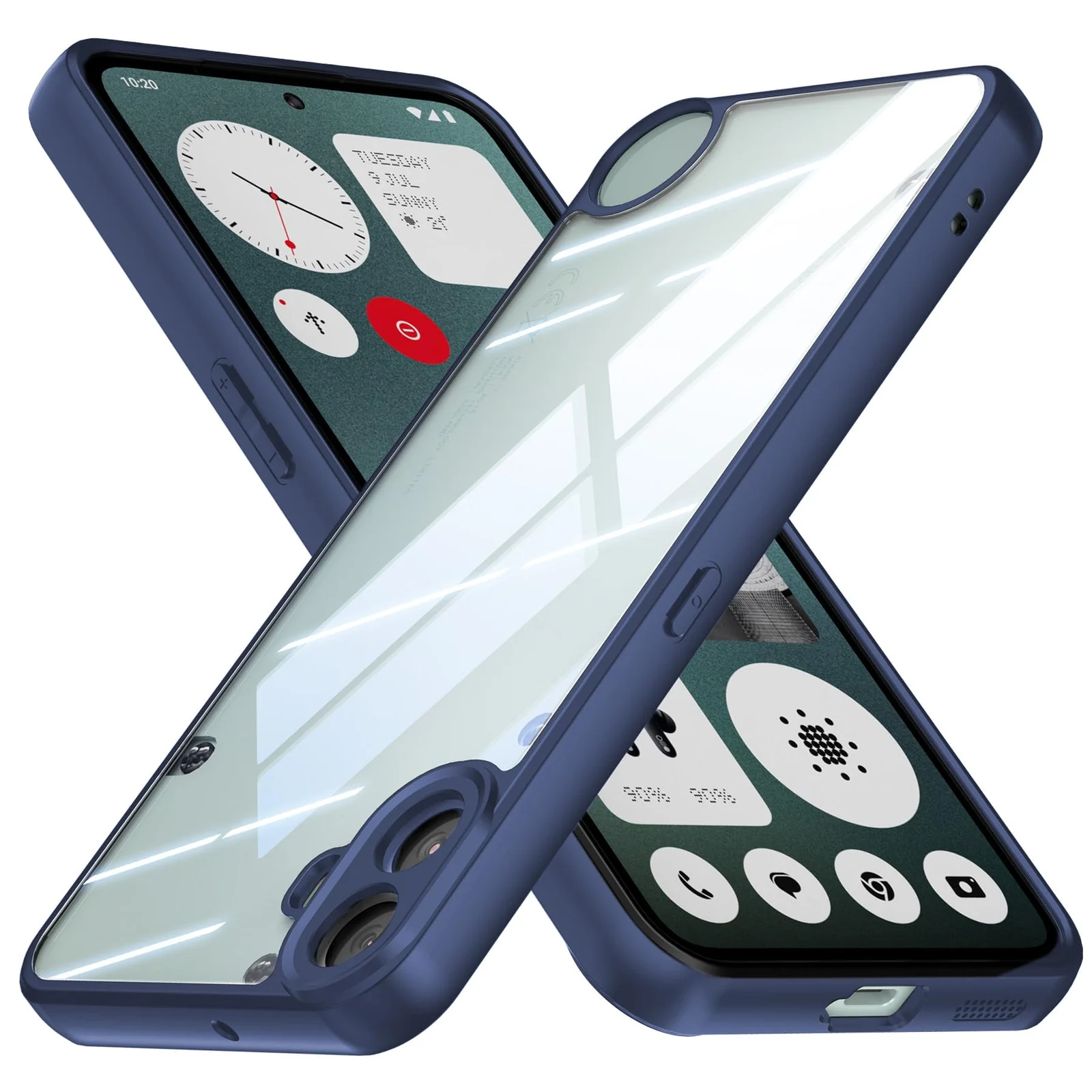 DL3 Mobilak Clear Protective Case for Nothing Phone 1 - Blue