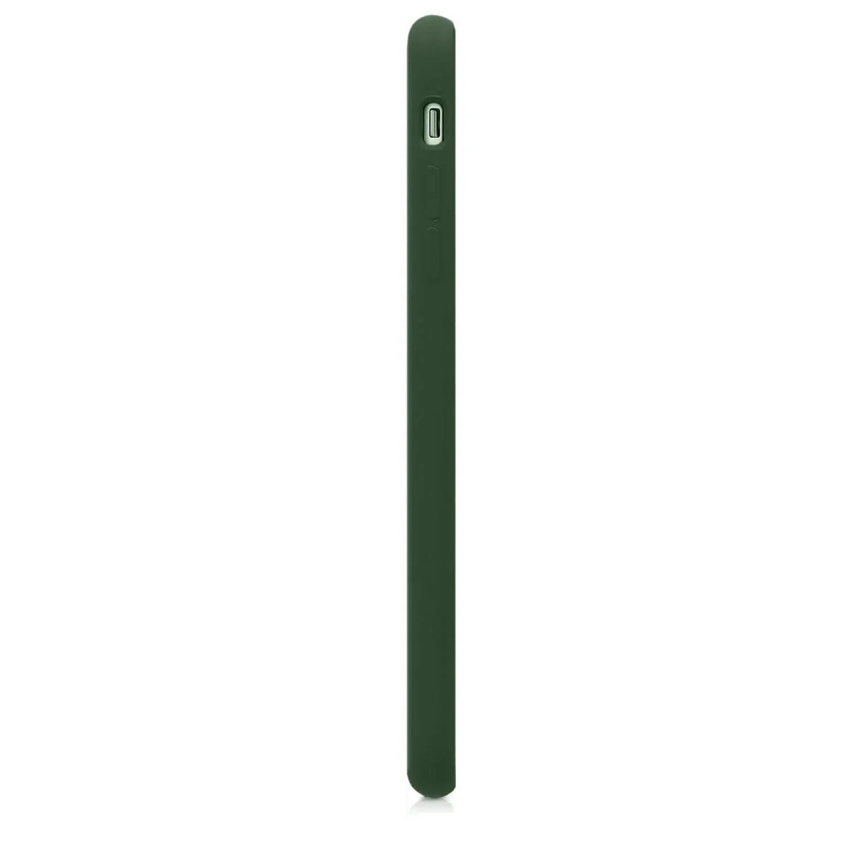 DL3 Mobilak Liquid Silicone Protective Case with Soft Microfiber Lining for iPhone 7 Plus / iPhone 8 Plus - Green 2