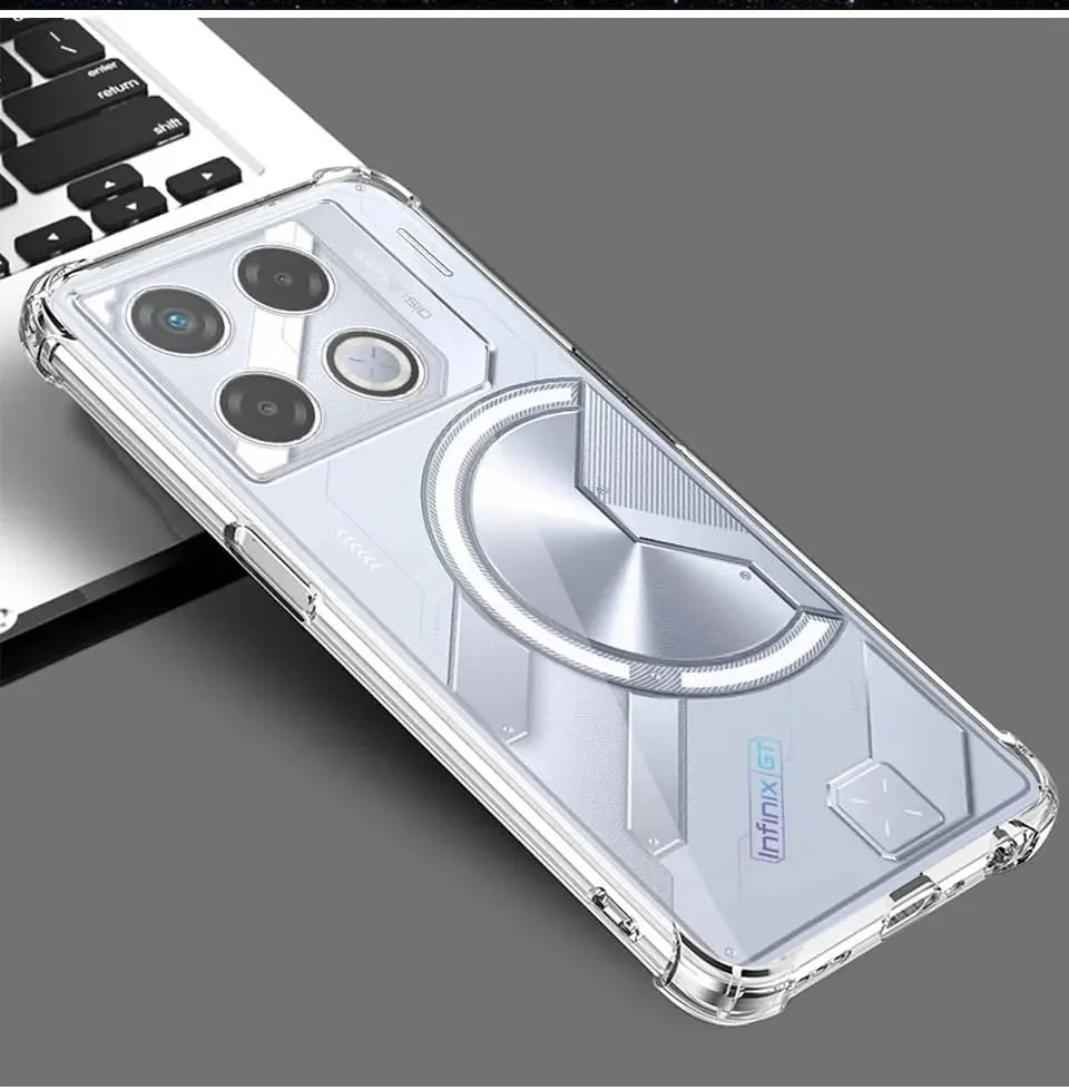 DL3 Mobilak Clear TPU Case for Infinix GT 20 Pro 5G, Camera protection, Shock-absorbing protection, Scratch-resistant surface - Clear
