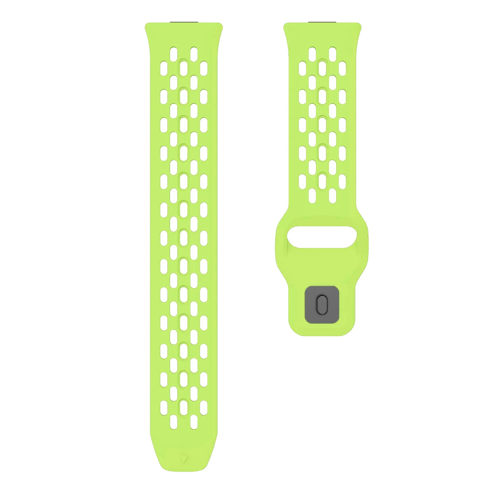 DL3 Mobilak Silicone Mesh Breathable Straps for Huawei Watch Fit 4 Pro Strap. Wristband Bands Bracelet Sports Bracelet Quick Release Adjustable Armband for Huawei Watch Fit 4/Fit 3 - Neon Green