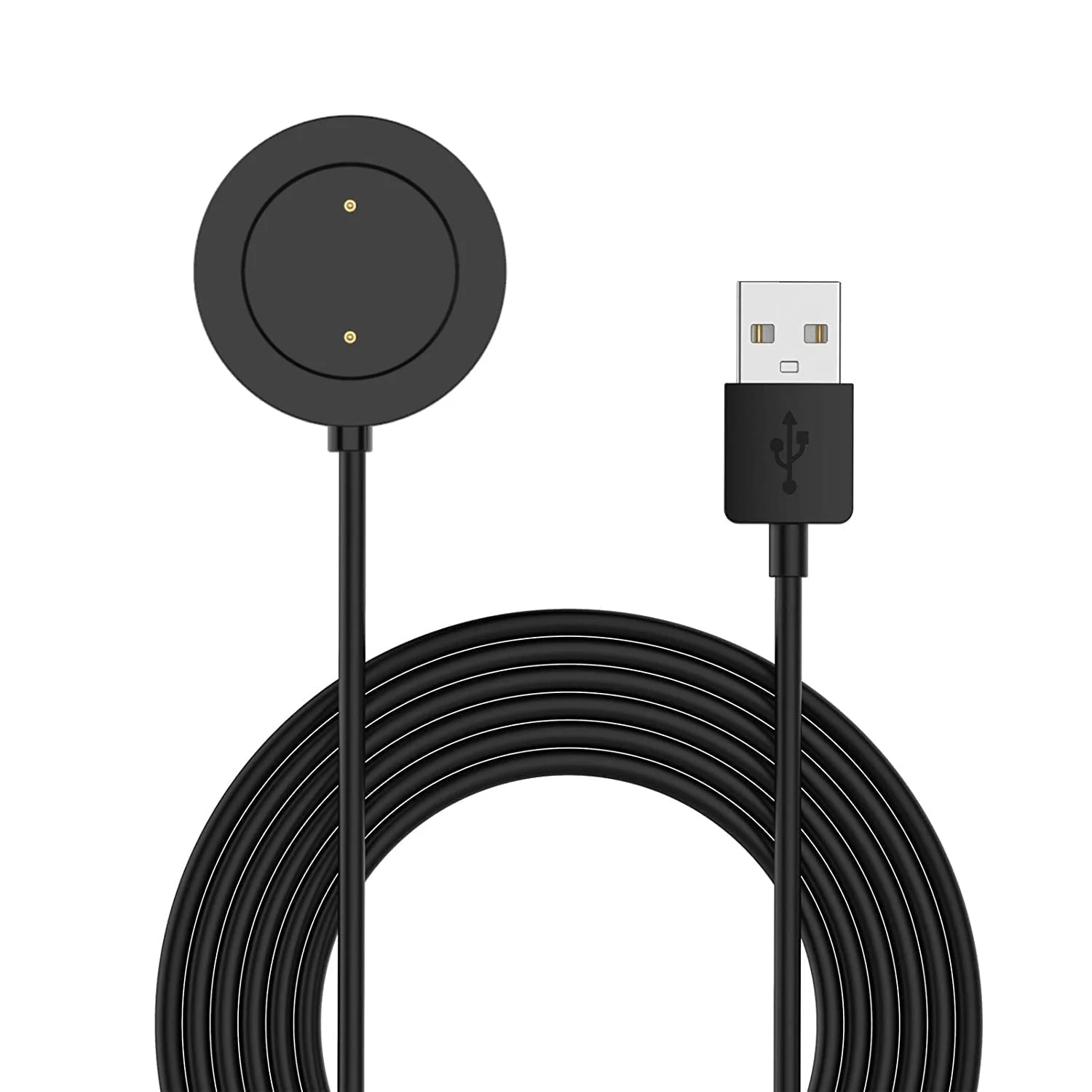 DL3 Mobilak Charger Cable Compatible with Xiaomi Watch S1 Active, Xiaomi watch color 2, Xiaomi watch color sport, Replacement Charging Dock Stand Station 1M Magnetic USB Replacement Charger - Black