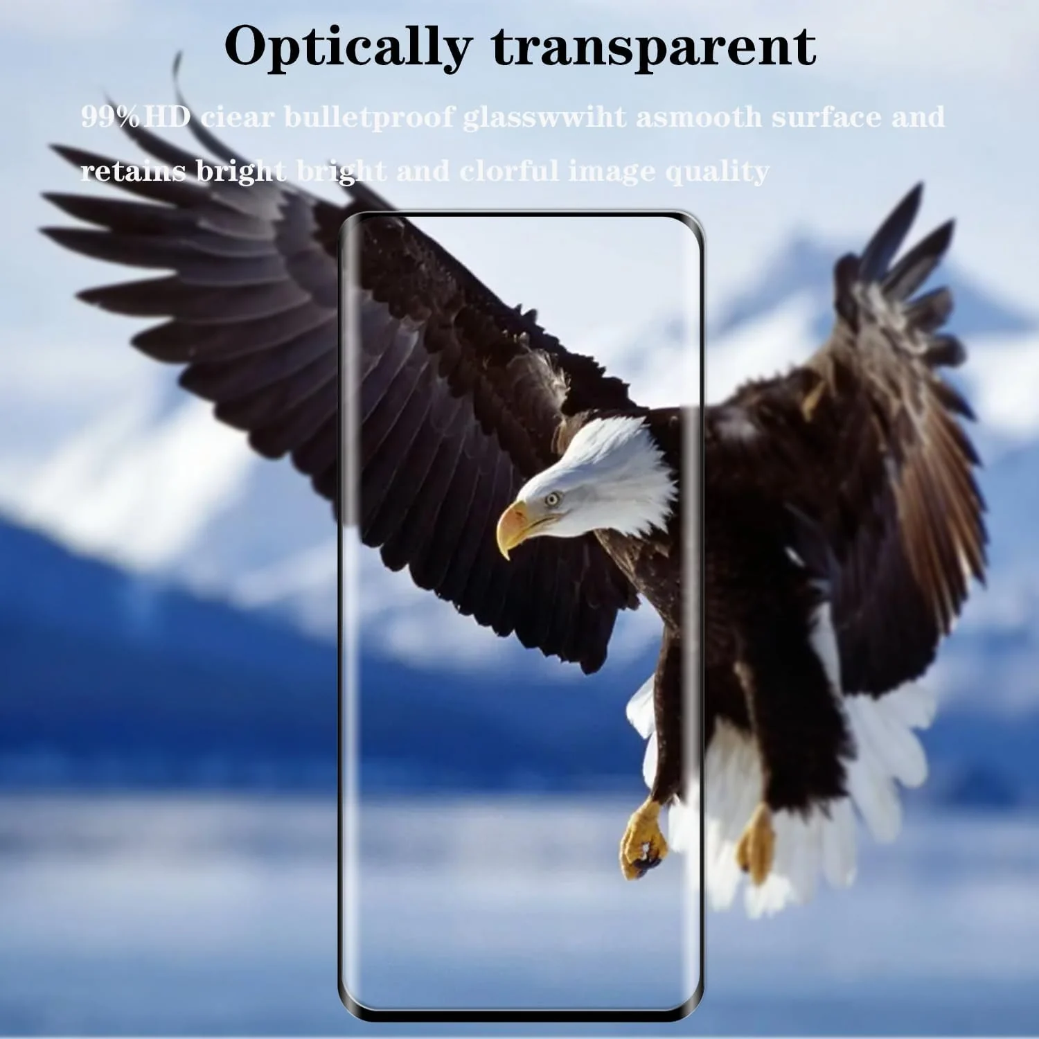 DL3 Mobilak Screen Protector for OnePlus 10 Pro/OnePlus 9 Pro, Tempered Glass Screen Saver Premium HD Protective, Scratch Resistant, NO-Bubble, 9H Hardness, Full Coverage Film - Clear